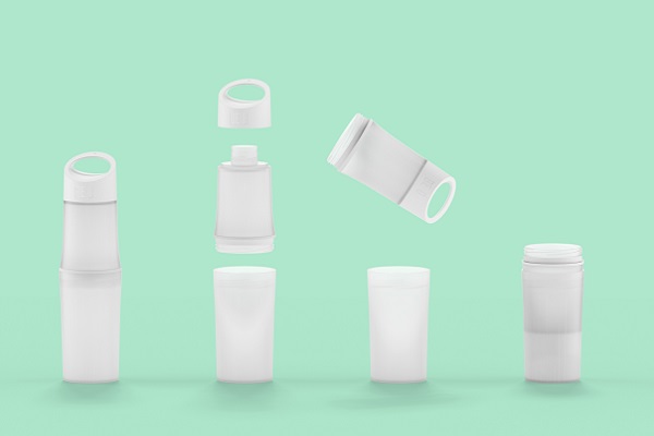„Be O“ Trinkflasche aus Bioplastik mit Werbeaufdruck von Geschenkewelt